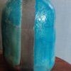 Turquise Raku vase
