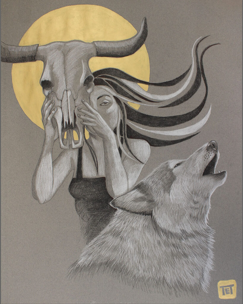 Memento Mori, mixed media